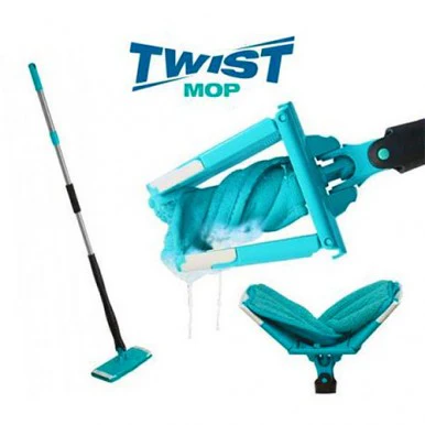 Rotating Mop 360 Spin Twist Mop Water Spray Mop Floor Cleaning Mops Easy To Wash - Image 2