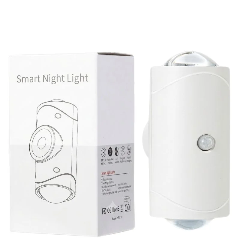 LED Night Light with Motion Sensor | Rechargeable Wireless Wall Lamp | Dimmable Smart Night Light | Magnetic Indoor & Outdoor Wall Light - Image 7