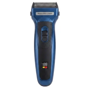 Kemei USB Electric Hair Clipper | Model KM-5560 | Rechargeable Hair Trimmer with Nose Trimmer Attachment | Professional Grooming Kit