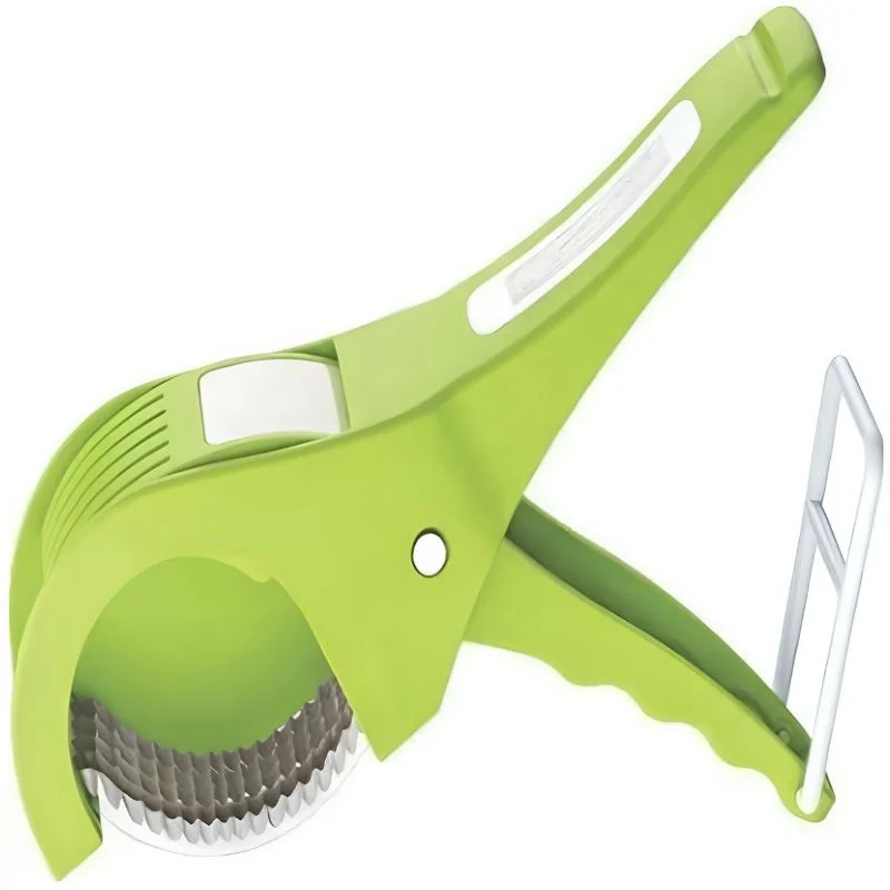 5 Blade Vegetable & Fruit Cutter and Slicer | Multipurpose Vegetable Chopper & Fruit Slicer | Kitchen Cutter with 5 Stainless Steel Blades | Multiple Colors - Image 8